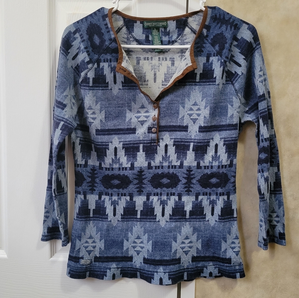 Long sleeve blouse